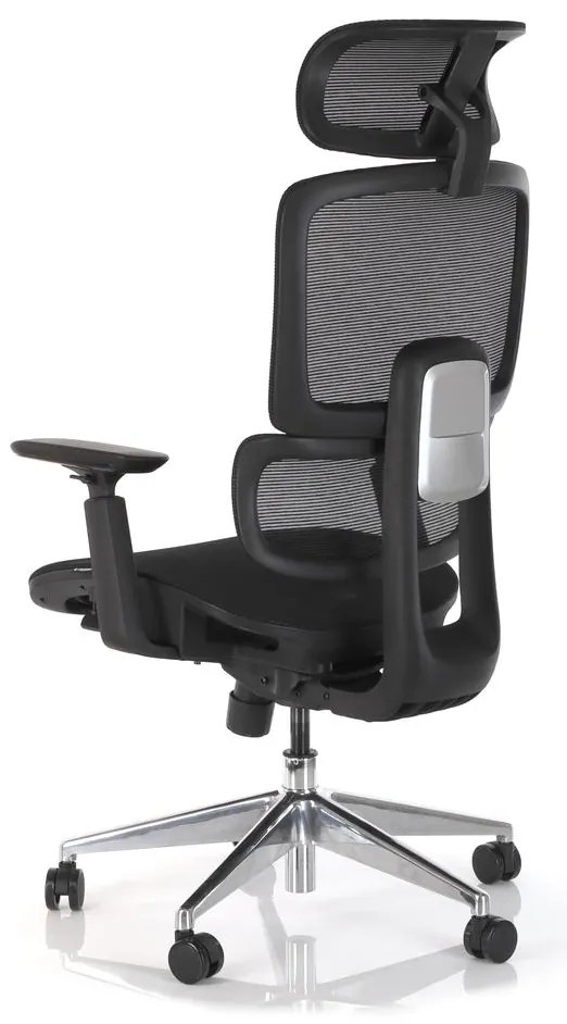 Scaun de birou Lustro, negru