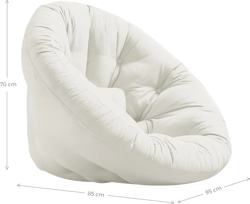 Fotoliu gri Nido - Karup Design