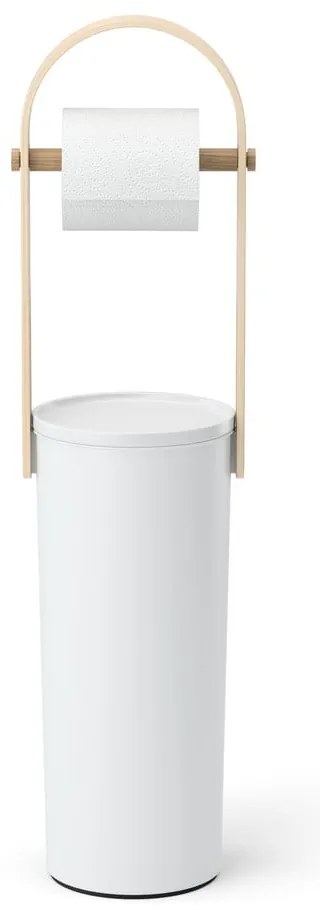 Suport pentru hârtie igienică alb din plastic Bellwood – Umbra