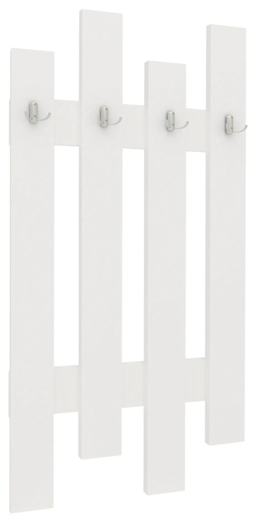 Cuier Lamelar Stick, Alb, 100 x 60 cm