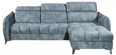 Coltar ext. Togo, Stanga - Dreapta, Smoke Blue, 2600 x 820 х 1760 mm.