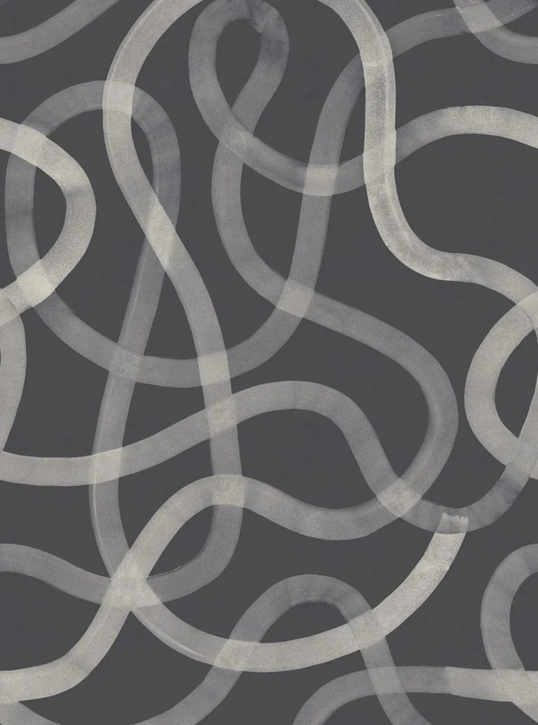 Fototapet, Serpentine, Graphite, Rebel Walls