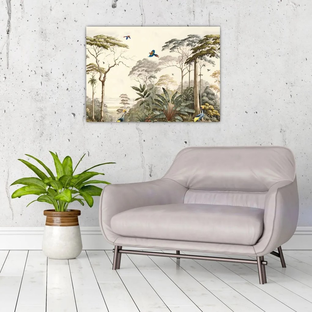 Tablou - Pădurea tropicală amazoniană (70x50 cm)