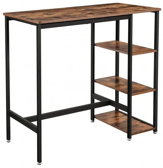Masa Bar Vintage Maro Rustic, 110 Cm