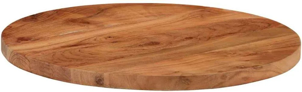 vidaXL Blat de masă rotund, Ø40x2,5 cm, lemn masiv de acacia