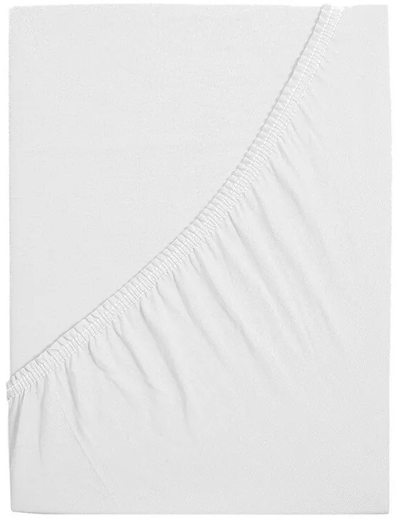 Cearșaf de pat jersey 4Home Ideal alb , 70 x 140 cm, 70 x 140 cm