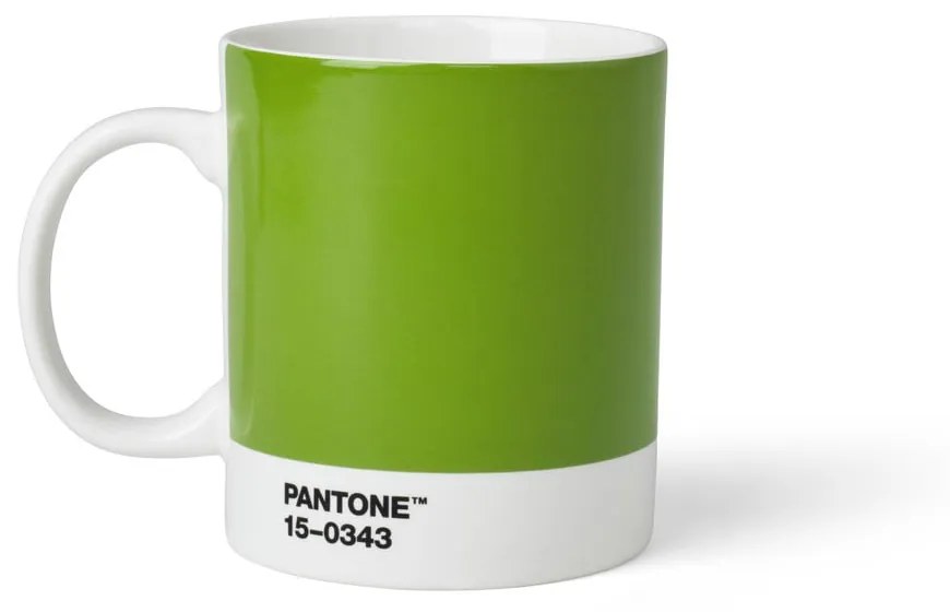Cană Pantone, 375 ml, verde