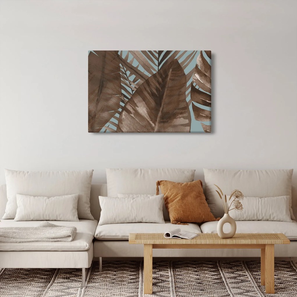 Tablou - Frunze de palmier acvarel (90x60 cm)