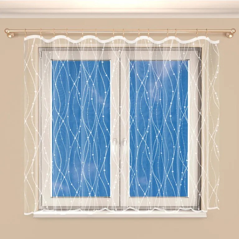 Perdea finisată din jacard PERLA 350 x 160 cm