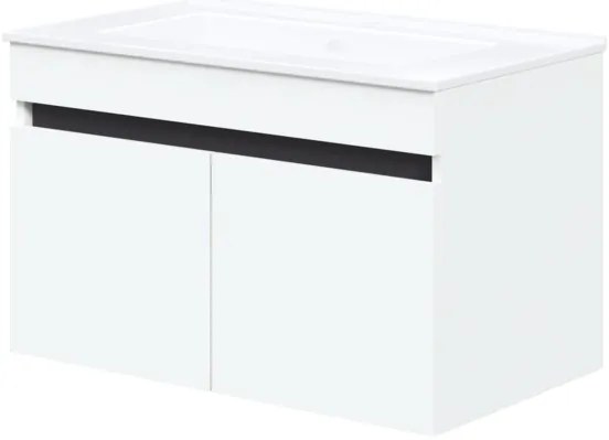 Dulap sub lavoar Puresa 80 cm, alb