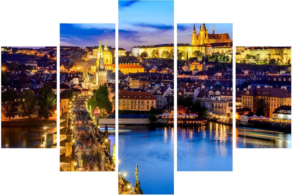 Tablou - Podul Carol, Praga, Republica Cehă (150x105 cm)