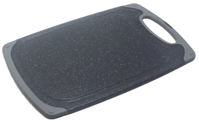 Placa de taiat Voltz V51635BL, Fata-verso, 40x24 cm, Gri grafit