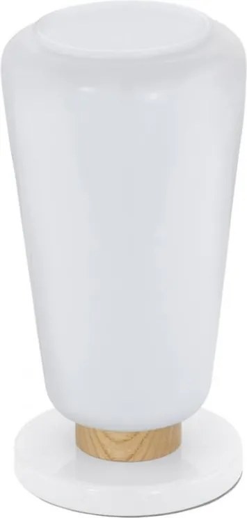 Veioza, lampa de masa, diam.13,5cm, H-26cm, finisaj lemn, Pentone 93691 EL