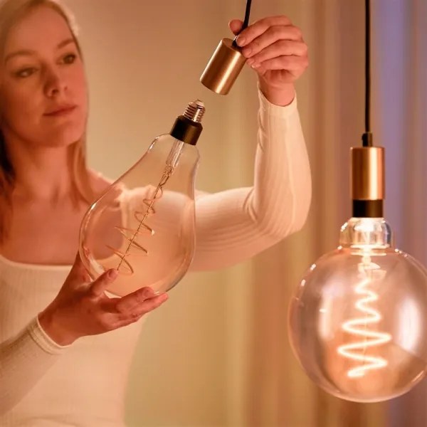 Bec LED dimabil VINTAGE PS160 E27/6,5W/230V 2000-5000K CRI 90 Wi-Fi WiZ