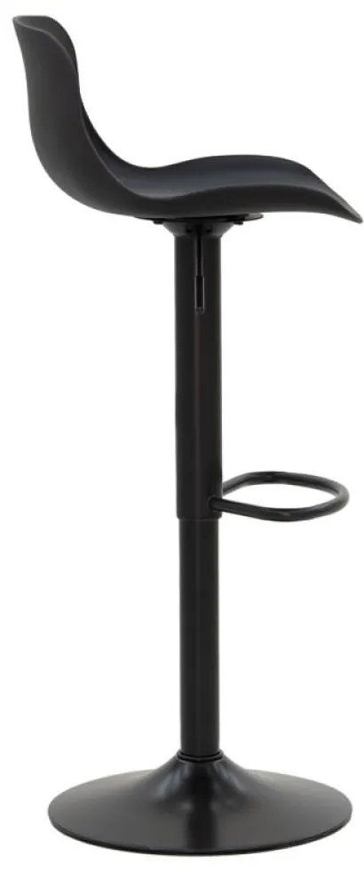 Scaun Bar Watt Polipropilena Negru