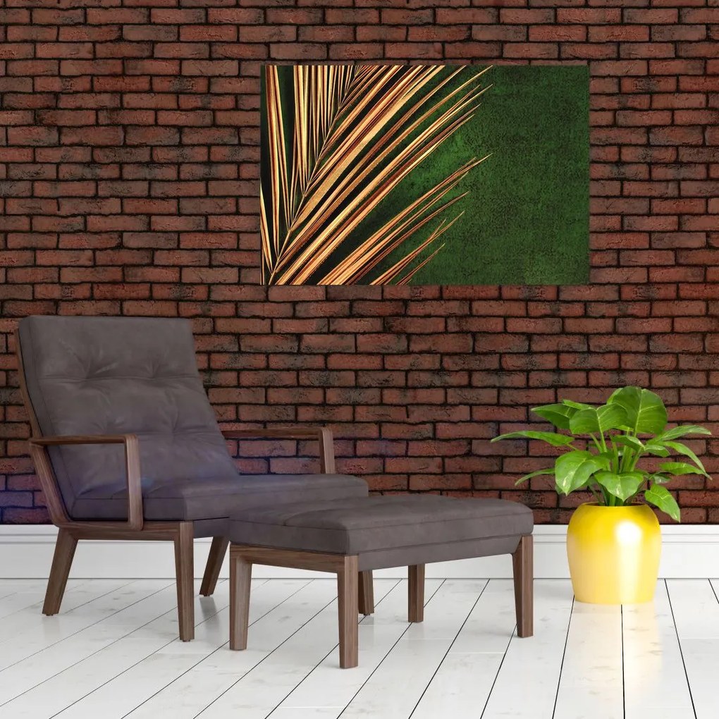 Tablou cu frunză (90x60 cm)