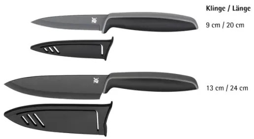 WMF - Set de cuțite TOUCH, 2 piese, negru