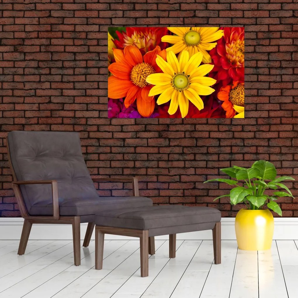 Tablou cu floare (90x60 cm)