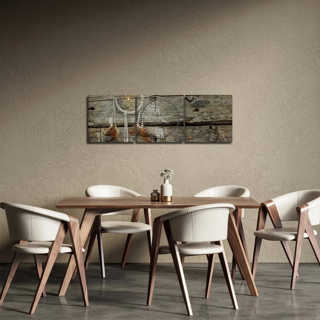 Tablou - Prinzător de vise (cu ceas) (90x30 cm)