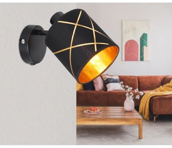 Spot de perete BEMMO 1xE27/25W/230V Globo 15431-1