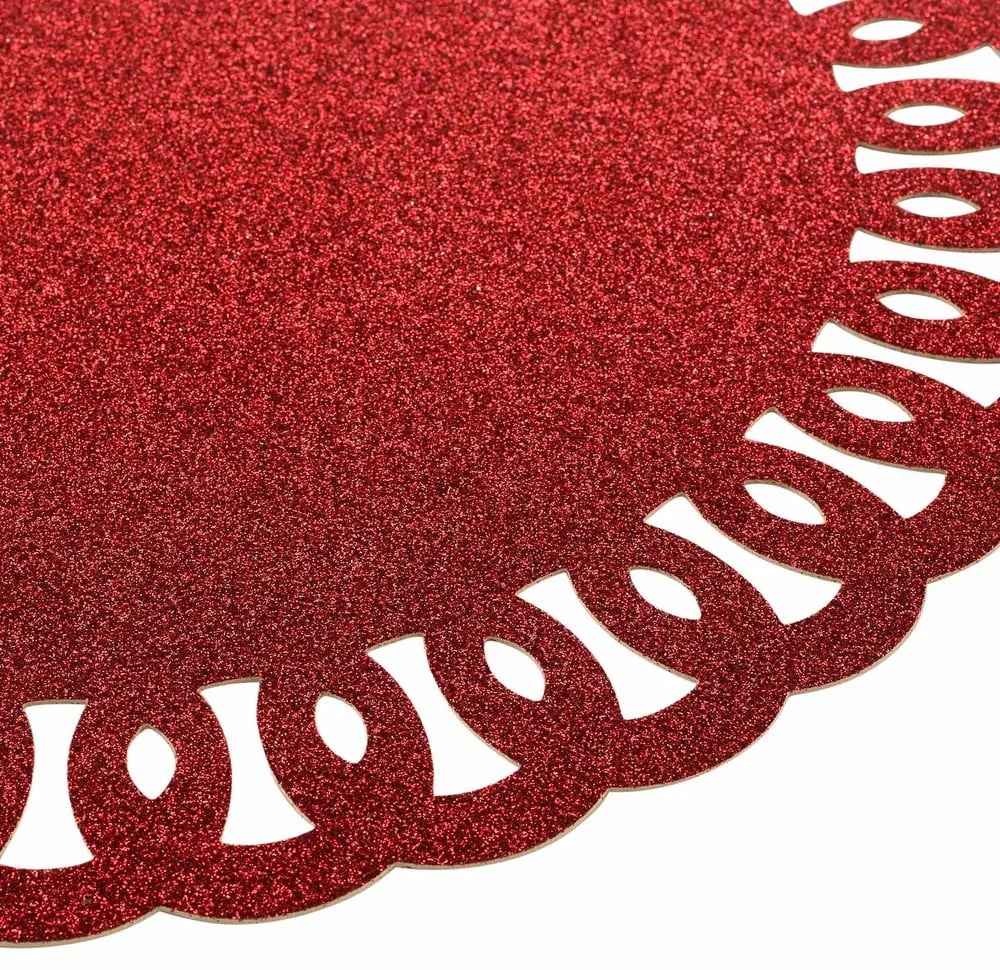 Suport pentru farfurii din plastic ø 38 cm Guirlande – douceur d'intérieur