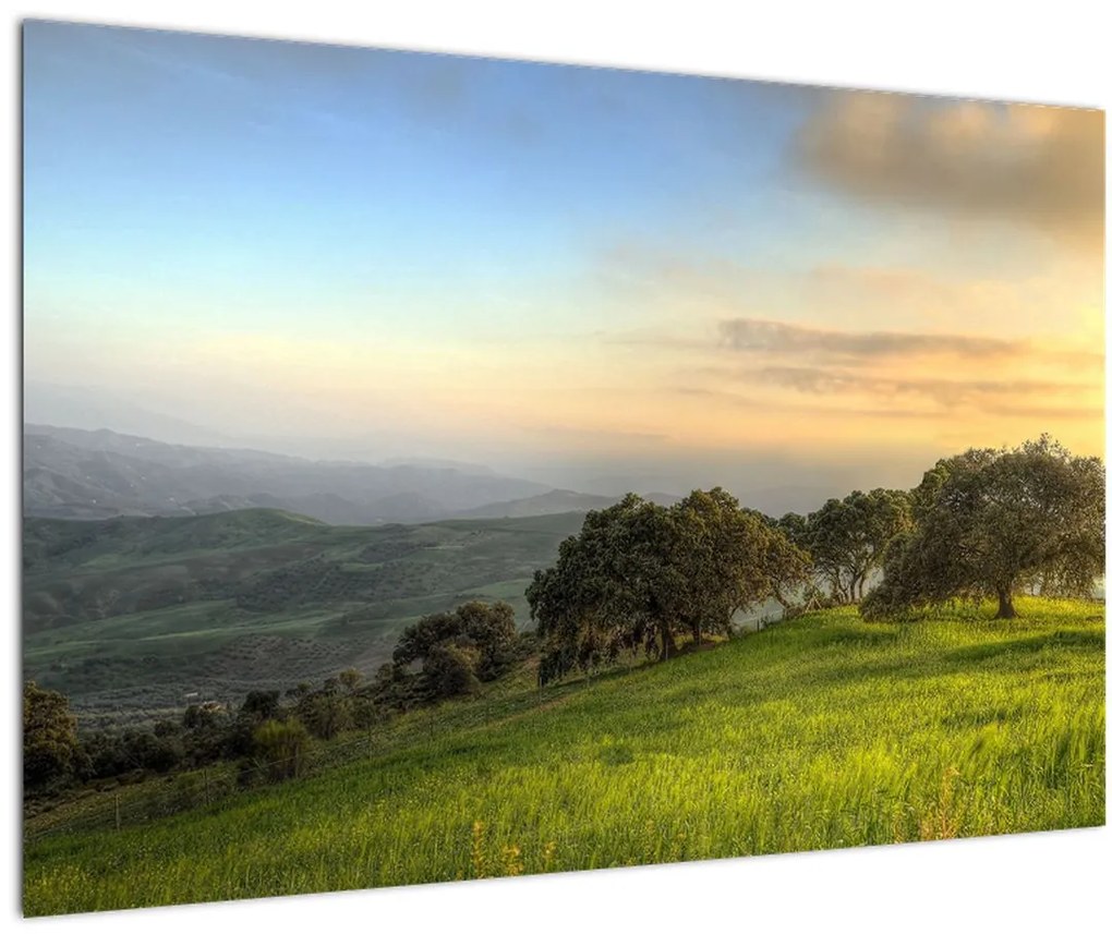 Tablou - Privire de pe deal (90x60 cm)