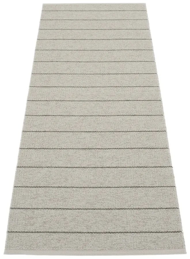 Covor tip traversă pentru interior și exterior gri 70x180 cm Carl Warm Grey – Pappelina