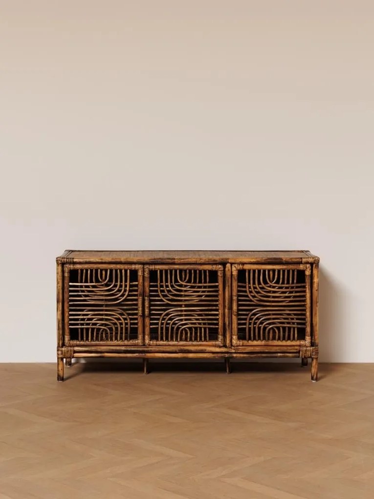 Bufet din rattan, 138 cm, Veracruz