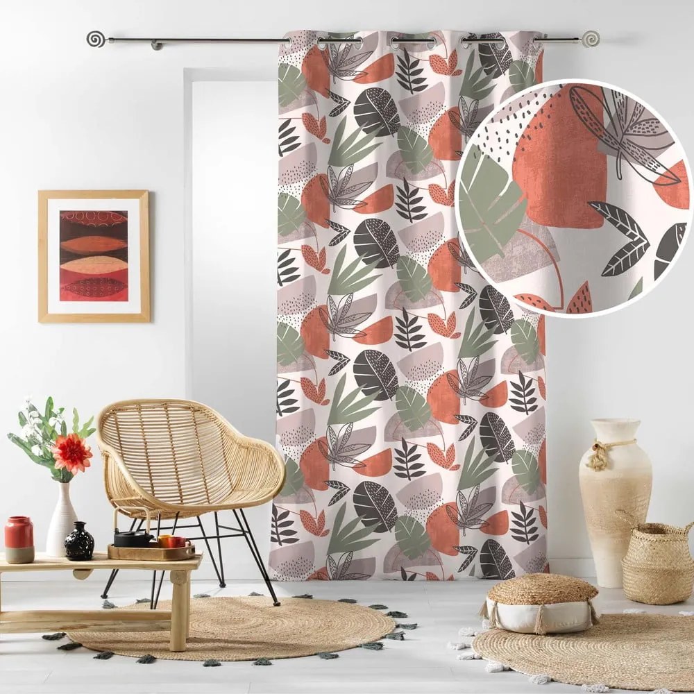 Draperie din bumbac 140x240 cm Bianca – douceur d'intérieur
