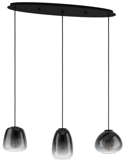 Lustră pe cablu AGUILARES 3xE27/40W/230V Eglo 900195