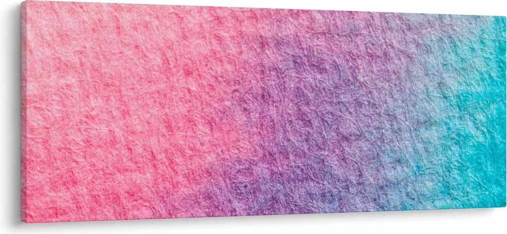 Tablou cu textură colorată (120x50 cm)