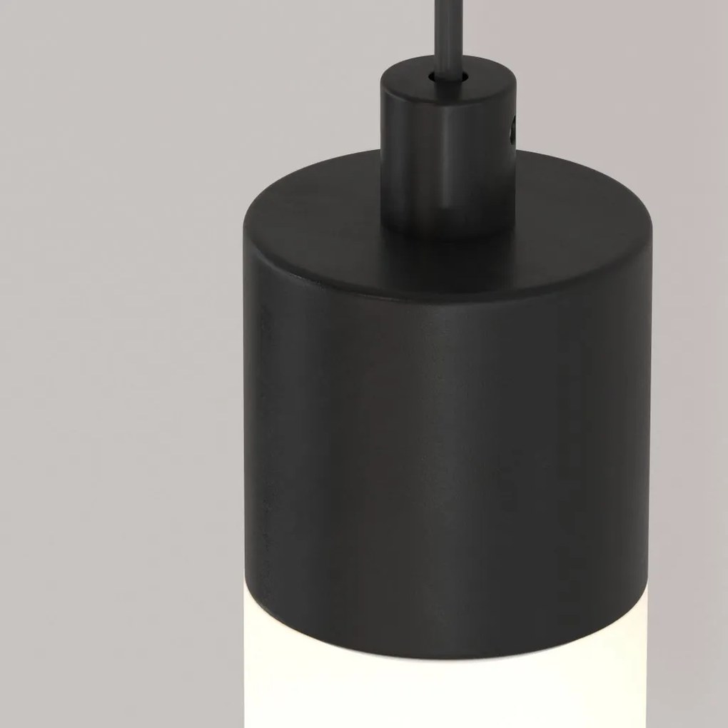 Pendul LED design tehnic Ray negru