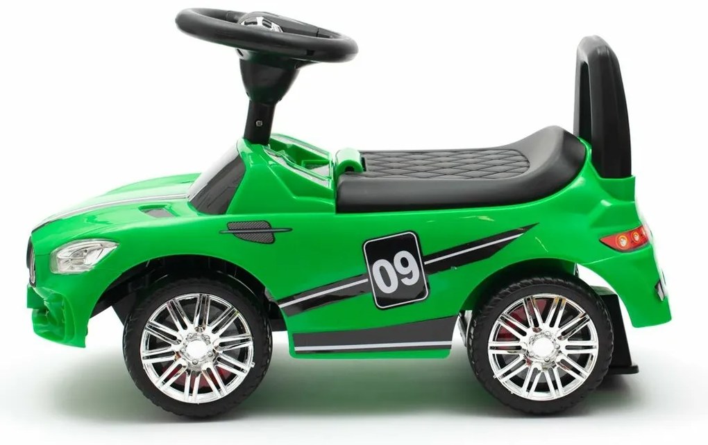 Mașinuță Baby Mix pentru copii cu sunet Racer, verde