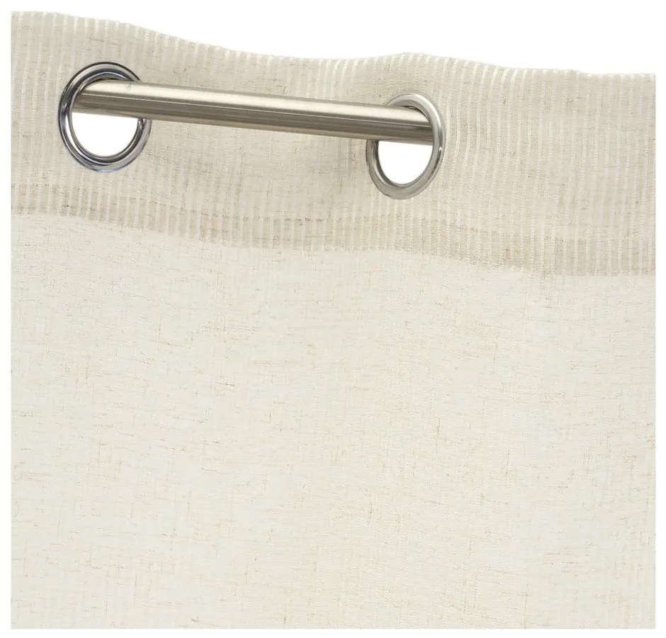 Perdea bej din amestec de in 140x260 cm Fifties – Casa Selección