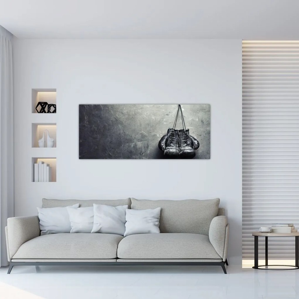 Tablou - Mănuși de box (120x50 cm)