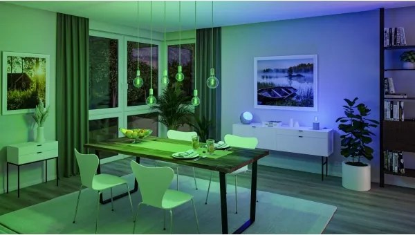 Bec LED RGBW dimabil FILAMENT E27/6,3W/230V 2200-6500K - Paulmann 29156
