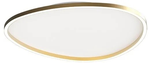 Plafoniera LED dimabila design slim Josie aurie 59cm