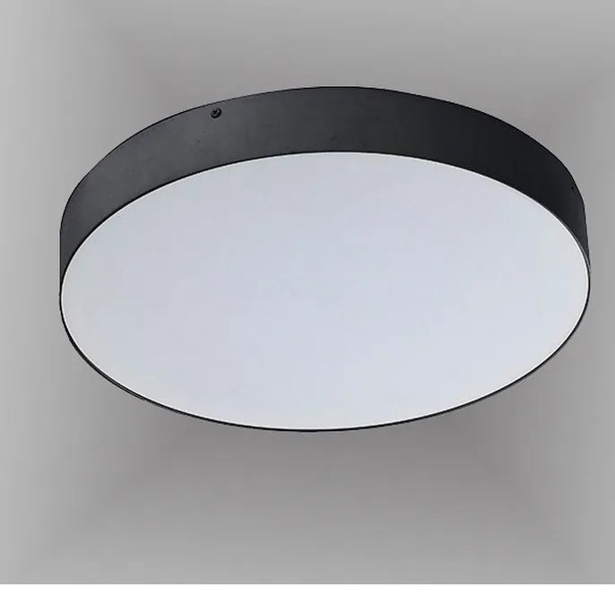 Plafoniera LED design slim MONZA II R50 3000K neagra ZZ AZ3674
