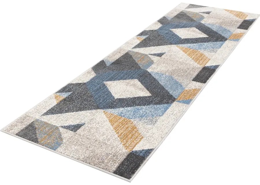 Covor tip traversă gri deschis 80x300 cm Soft Halleby – FD