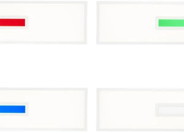 Plafonieră LED RGBW dimabilă Brilliant ODELLA LED/37W/230V + telecomandă