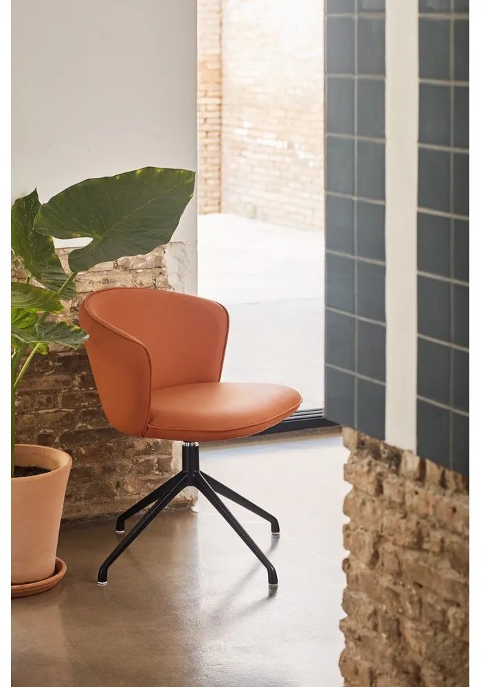 Set de scaune de sufragerie portocaliu 2 buc. tapițat Add – Teulat