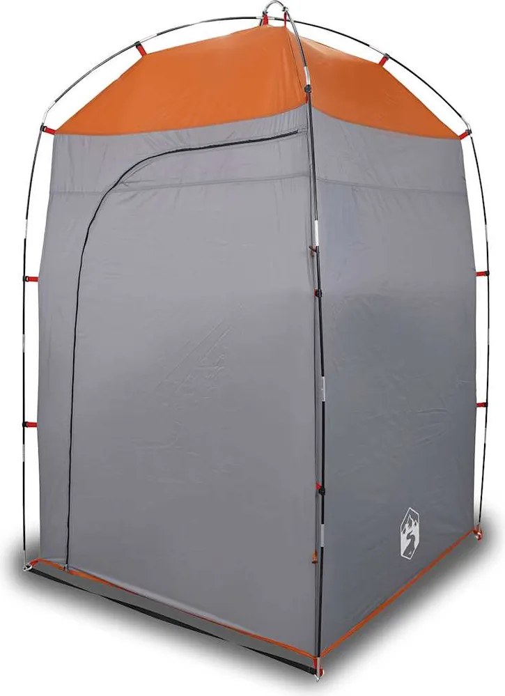 vidaXL Cort de duș, gri, impermeabil