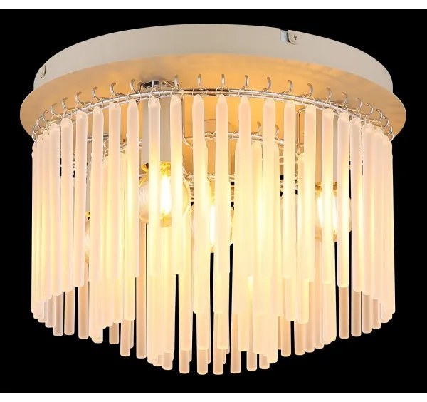 Globo 15698DB - Plafonieră GORLEY 5xE14/40W/230V Ø 32 cm