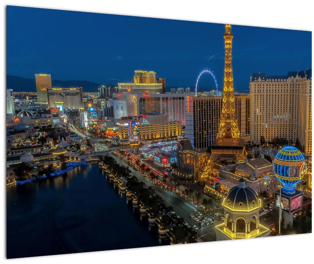 Tablou - Las Vegas (90x60 cm)