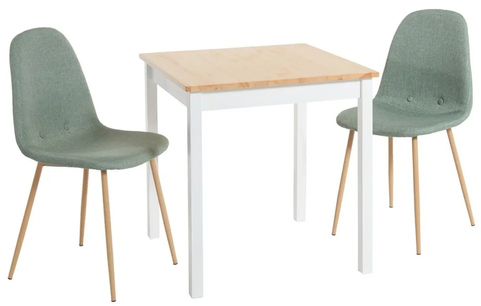 Set masă de dining Sydney și 2 scaune de dining Lissy - Bonami Essentials