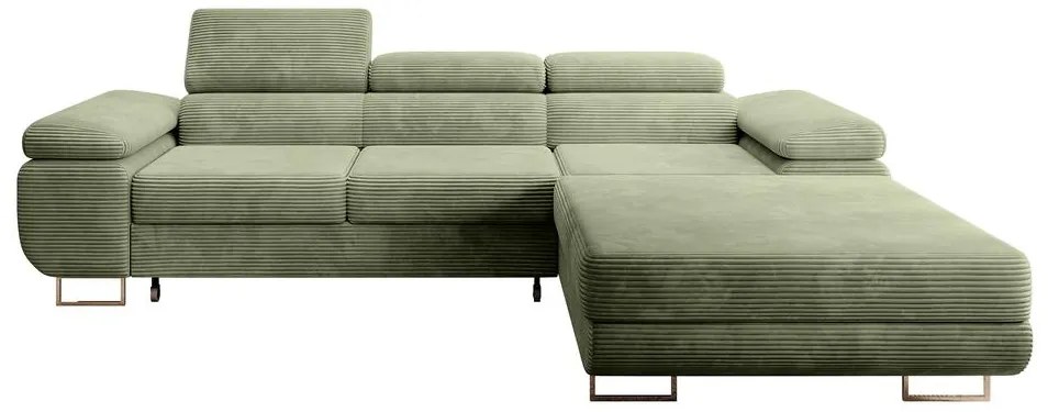 Colțar Grande (D) (verde marin + crom). 1100530