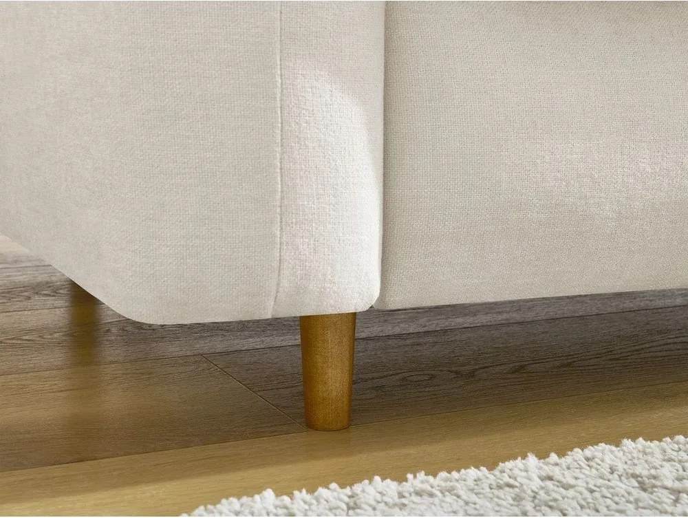 Canapea bej pentru dormitul zilnic/extensibilă 200 cm Cocoone – Bobochic Paris