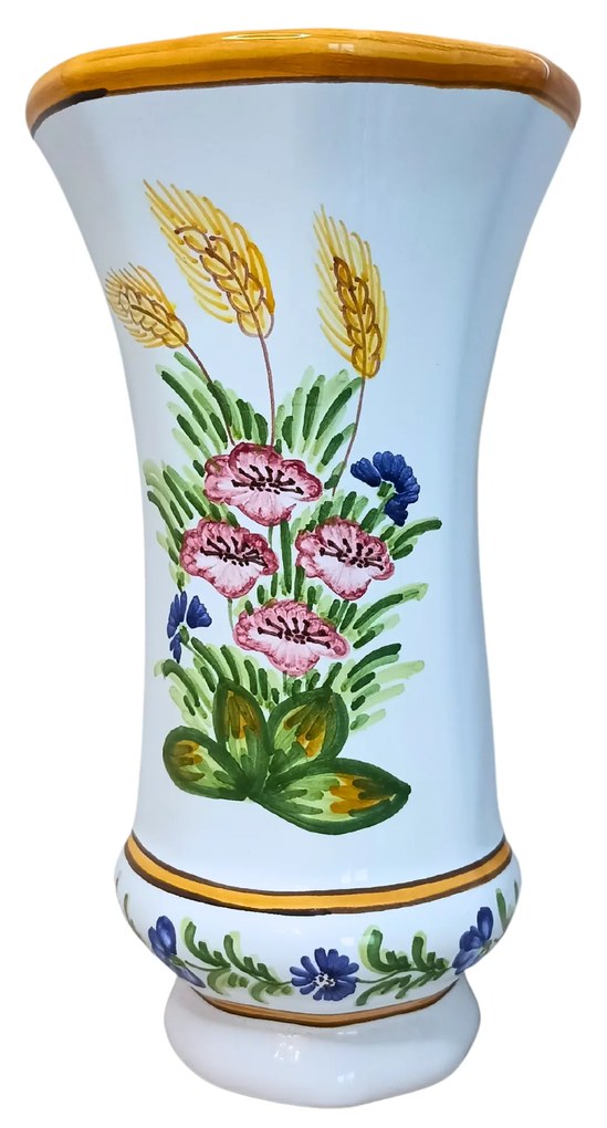 Vază ceramică octogonală model Maci 27cm