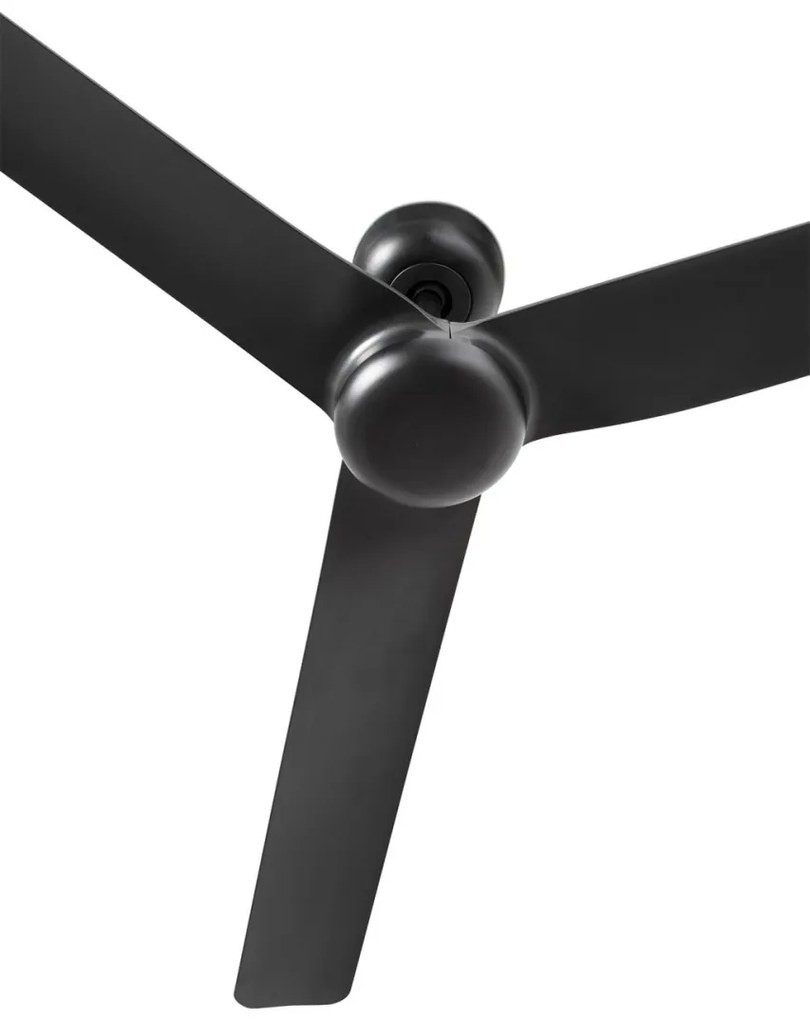 Ventilator de tavan cu telecomanda PUNT M negru