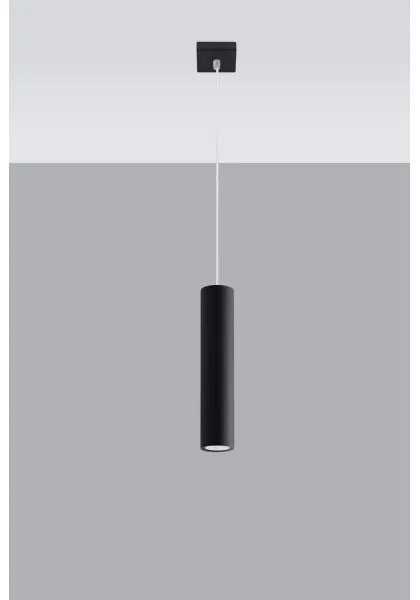 Lustră pe cablu LAGOS 1 1xGU10/40W/230V negru